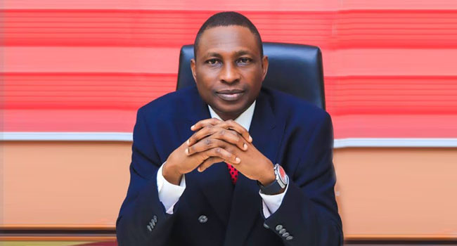 EFCC Chairman Ola Olukoyede speaking on electoral corruption and the rising cost of elections in Nigeria.