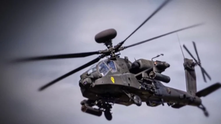Military activity in the Strait of Hormuz region following retaliatory strikes exchanged between the United States and Iran amid escalating tensions in the Middle East.