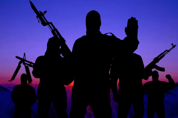 Joint security forces conducting operations following a bandit attack on a school in Kogi State.