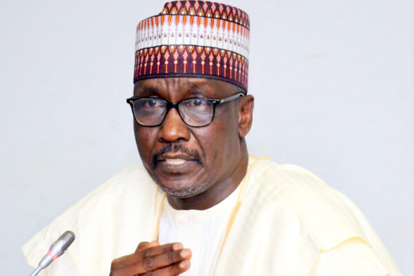 Former NNPCL Group Chief Executive Officer Mele Kyari during an official engagement amid a Senate investigation.