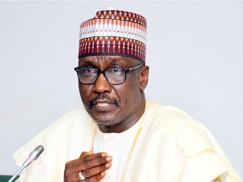 Former NNPCL Group Chief Executive Officer Mele Kyari during an official engagement amid a Senate investigation.