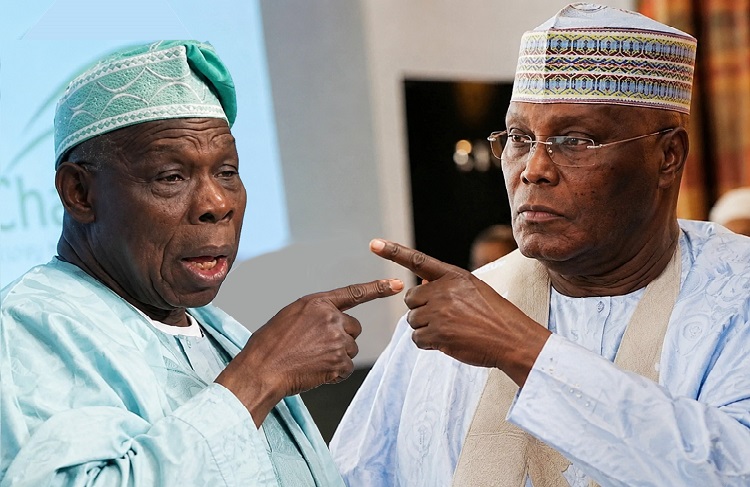 Former Vice President Atiku Abubakar responding to Olusegun Obasanjo's allegation over an alleged N5 million impeachment bribery involving late Speaker Ghali Na’Abba.