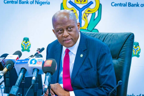 CBN Governor Olayemi Cardoso addressing the Senate Committee on Banking, Insurance and Other Financial Institutions.