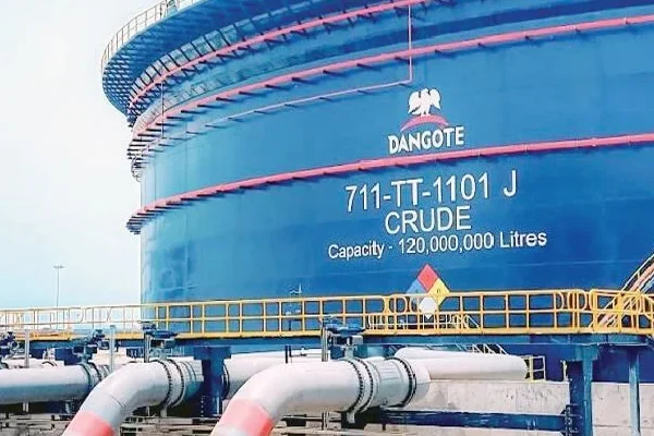 Dangote Petroleum Refinery as fuel marketers await clarity on its new dollar-based pricing policy.