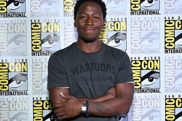 David Jonsson announced as Prince T'Challa II during Marvel Studios' Black Panther 3 presentation at Comic-Con 2026.