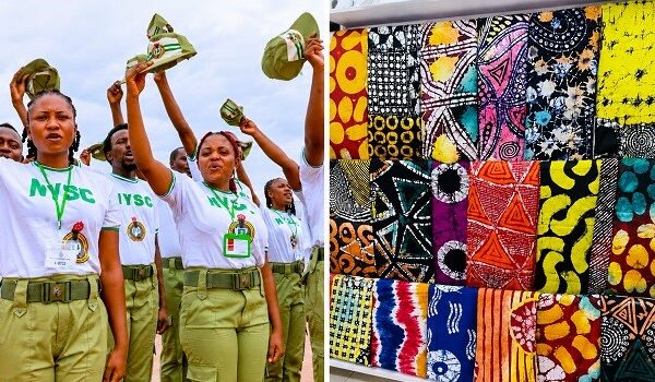 FG replaces NYSC khaki uniform with locally produced Adire as part of major reforms.