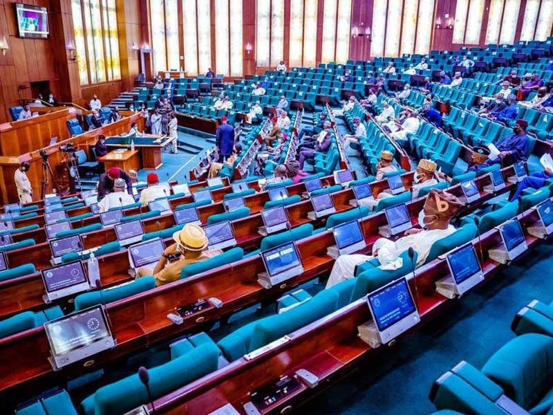 Members of the House of Representatives during the passage of the State Police Bill in Abuja.