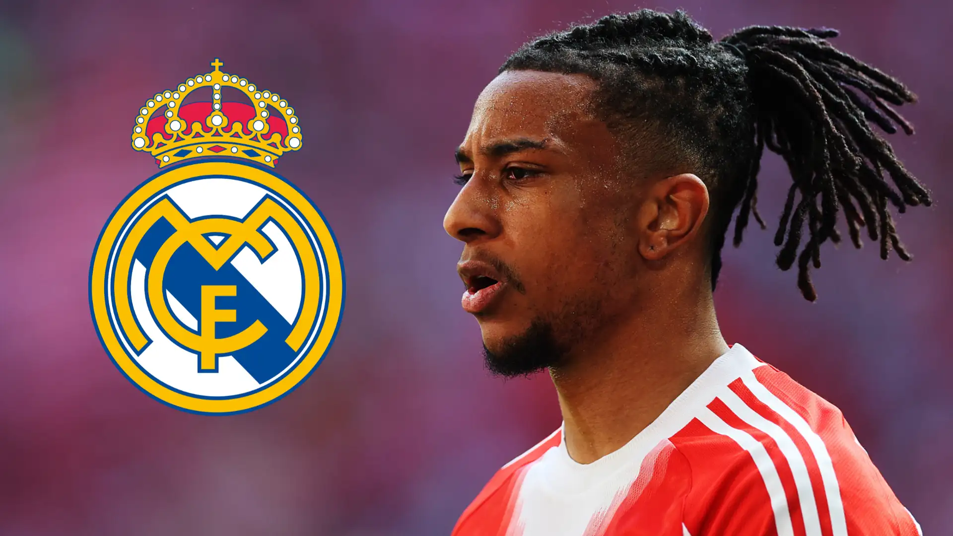 Bayern Munich winger Michael Olise during a match amid reports linking him with a move to Real Madrid.