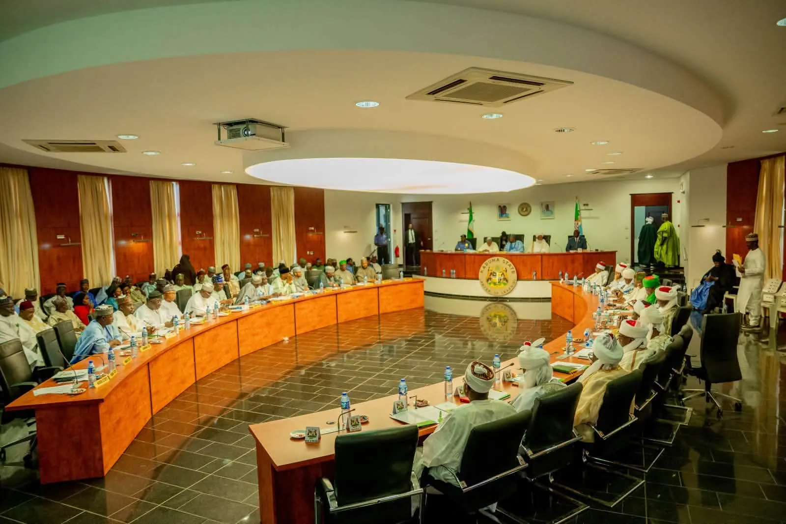 Northern governors and traditional rulers at the launch of the Northern Nigeria Security Trust Fund in Kaduna