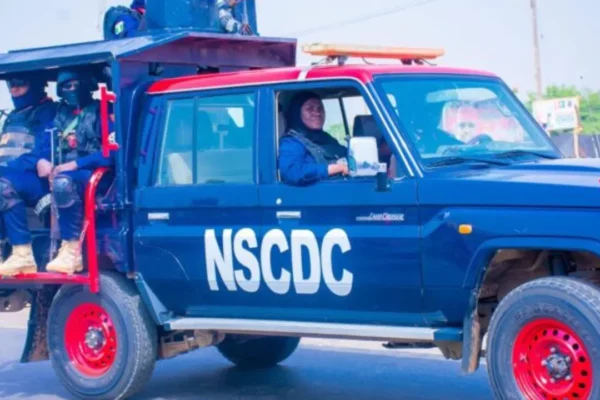 Recovered equipment after the NSCDC foiled a pipeline vandalism attempt in Edo State.