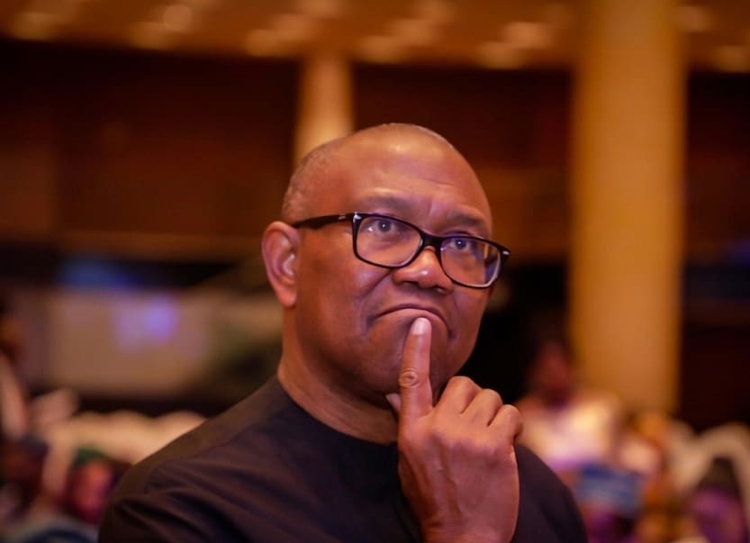 Peter Obi speaks during interview criticising Tinubu administration's economic policies