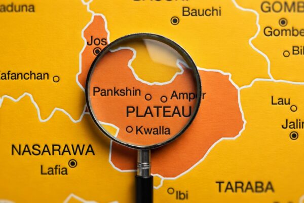 Healthcare workers responding to the cholera outbreak in Plateau State.