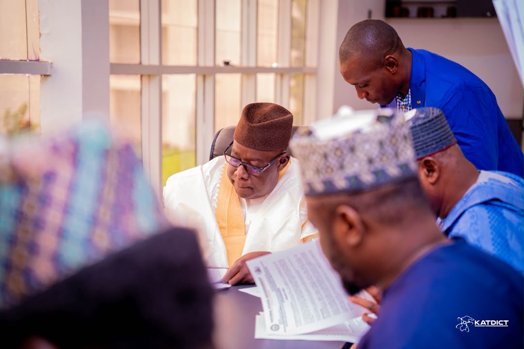 Governor Dikko Umaru Radda inaugurates the Katsina State Council for Digital Innovation and Entrepreneurship.