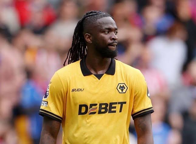 Super Eagles striker Tolu Arokodare during his time at Wolverhampton Wanderers.