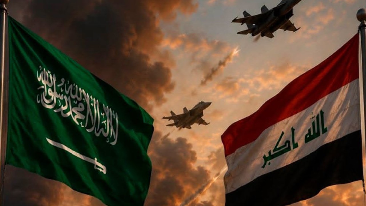 Funeral procession for Popular Mobilisation Forces members killed in US-Saudi airstrikes in Iraq.