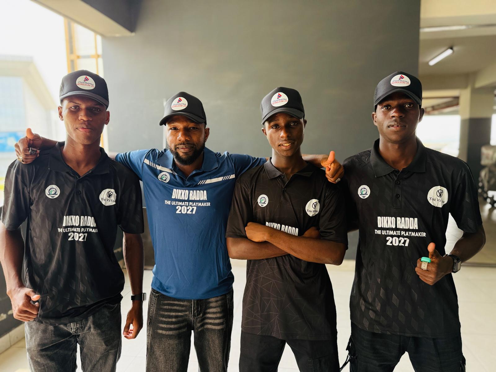 Katsina State Football Academy players depart for football training camp in Belarus.