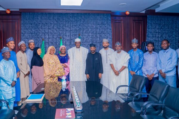 Katsina Governor Dikko Radda receives Outreach NeoLife Babies Hospital delegation at Government House.