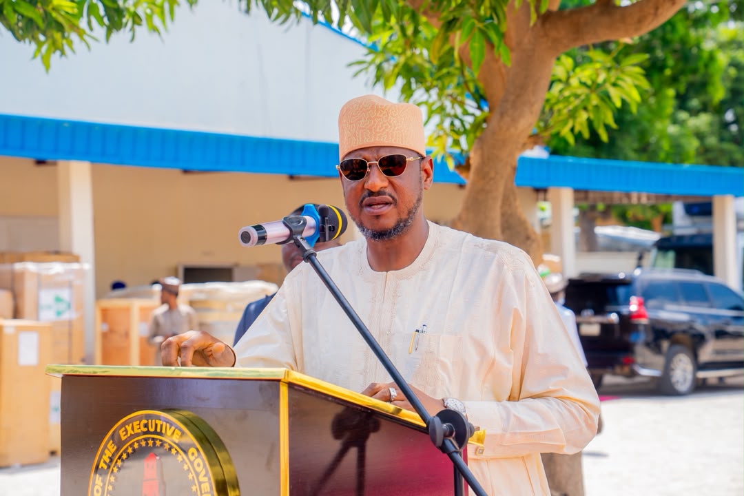Governor Dikko Radda flags off medical supplies and equipment for hospitals and primary healthcare centres in Katsina.
