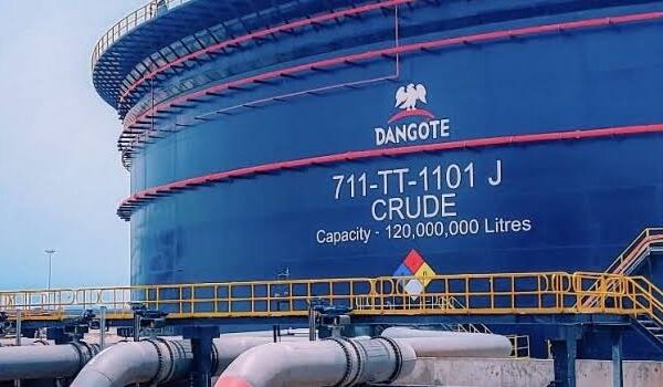 Dangote Refinery receives majority of Nigeria domestic crude supply