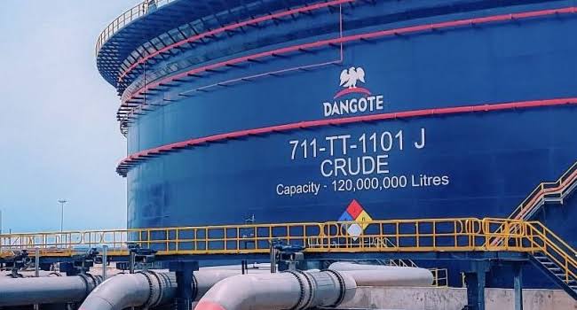 Dangote Refinery receives majority of Nigeria domestic crude supply