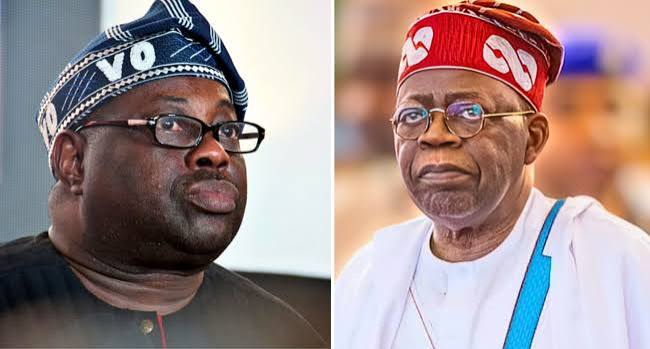 Dele Momodu speaking during an interview on Channels Television's Sunrise Daily.