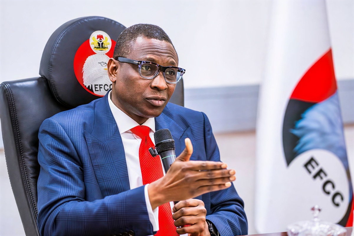 EFCC Chairman Ola Olukoyede faces calls for resignation following the Osun State account freeze controversy.