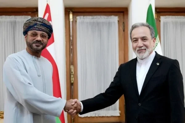 Ships and boats near the Strait of Hormuz as Iran and Oman negotiate reopening