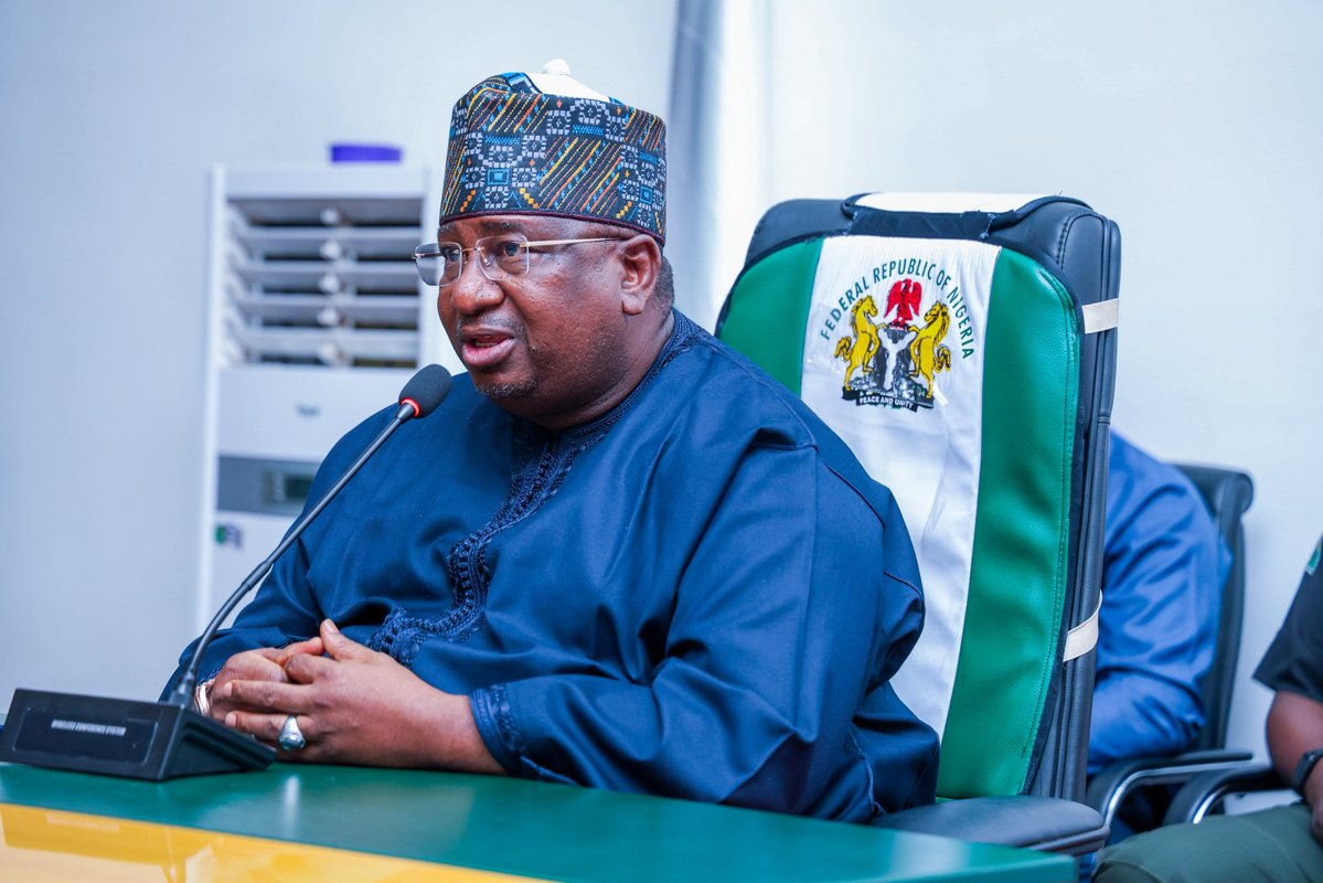 Kebbi Governor Nasir Idris receives police delegation at Government House Birnin Kebbi