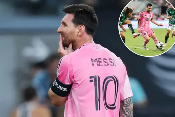 Lionel Messi returns for Inter Miami during the Leagues Cup match against Leon