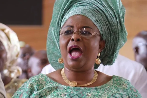 Patience Jonathan and Azikel Group President Azibapu Eruani during refinery inspection in Bayelsa