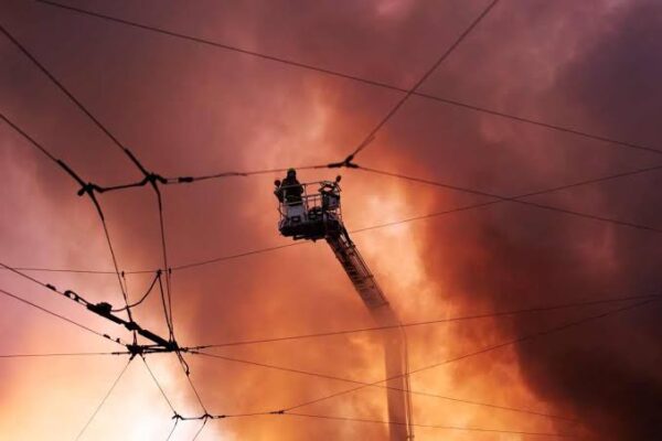 Smoke rises after drone and missile strikes in Russia and Ukraine