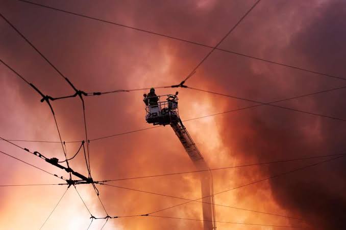 Smoke rises after drone and missile strikes in Russia and Ukraine