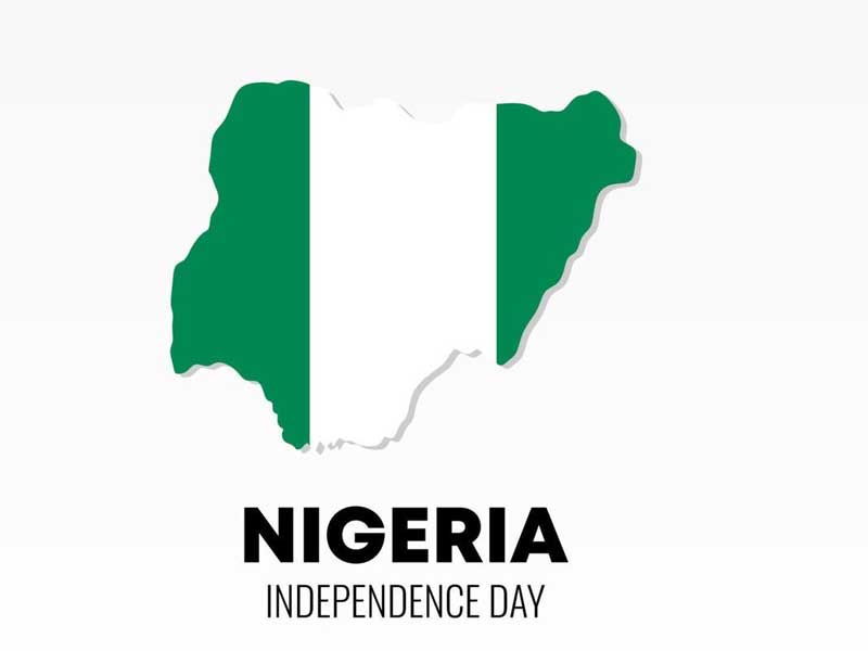 Nigerian flag during the country’s 66th Independence Anniversary