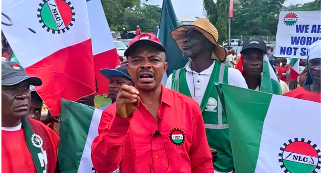 NLC President Joe Ajaero speaks on rising petrol prices and emergency measures for Nigerian workers
