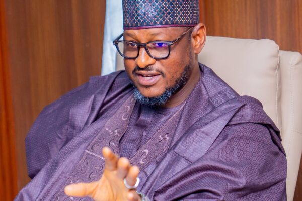 Governor Dikko Radda receives the NEC Implementation Monitoring Committee in Katsina.