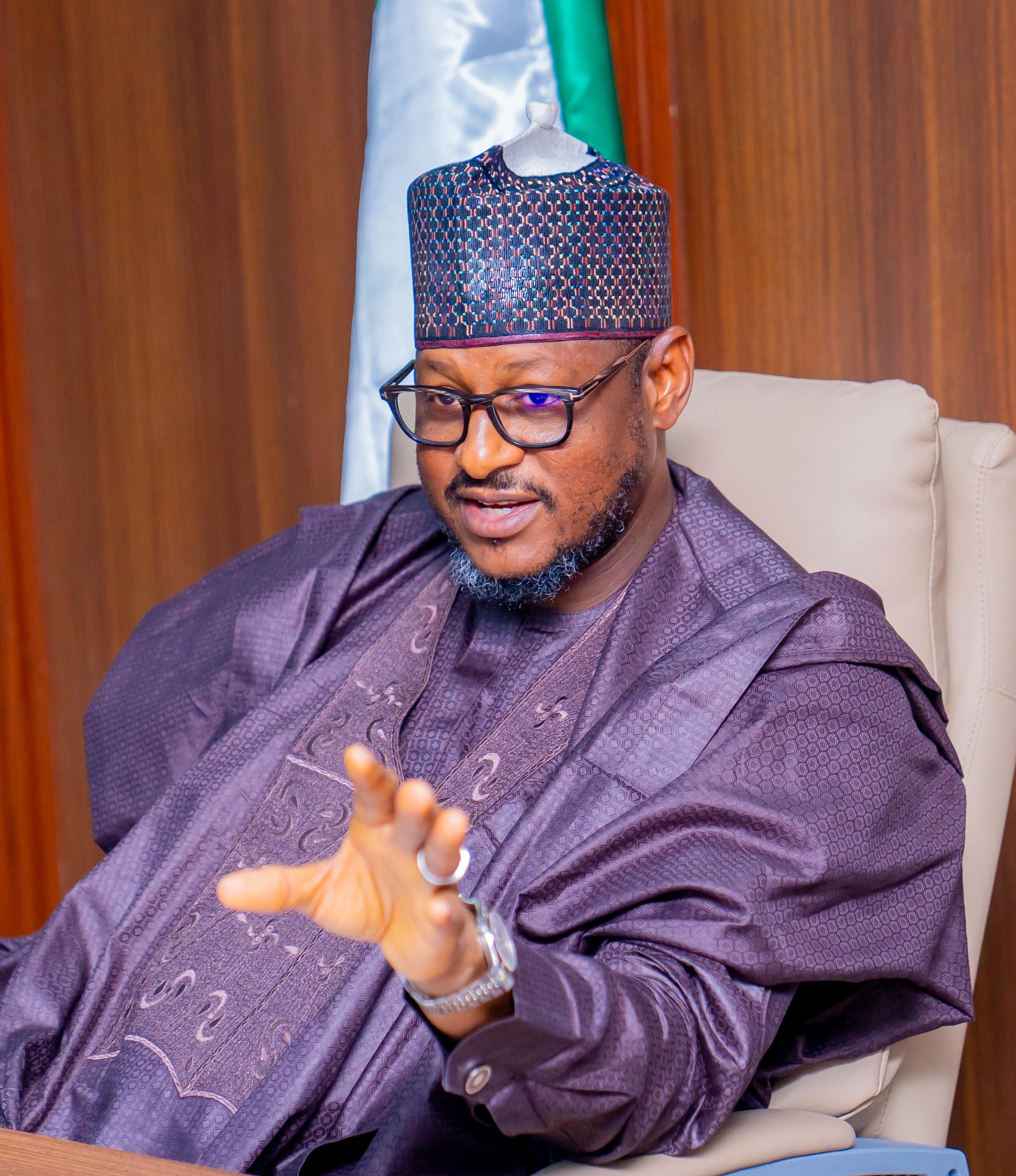Governor Dikko Radda receives the NEC Implementation Monitoring Committee in Katsina.