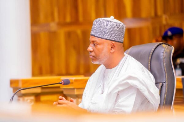 Katsina Assembly Speaker Nasir Yahaya Daura during Governor Radda’s 2027 budget presentation