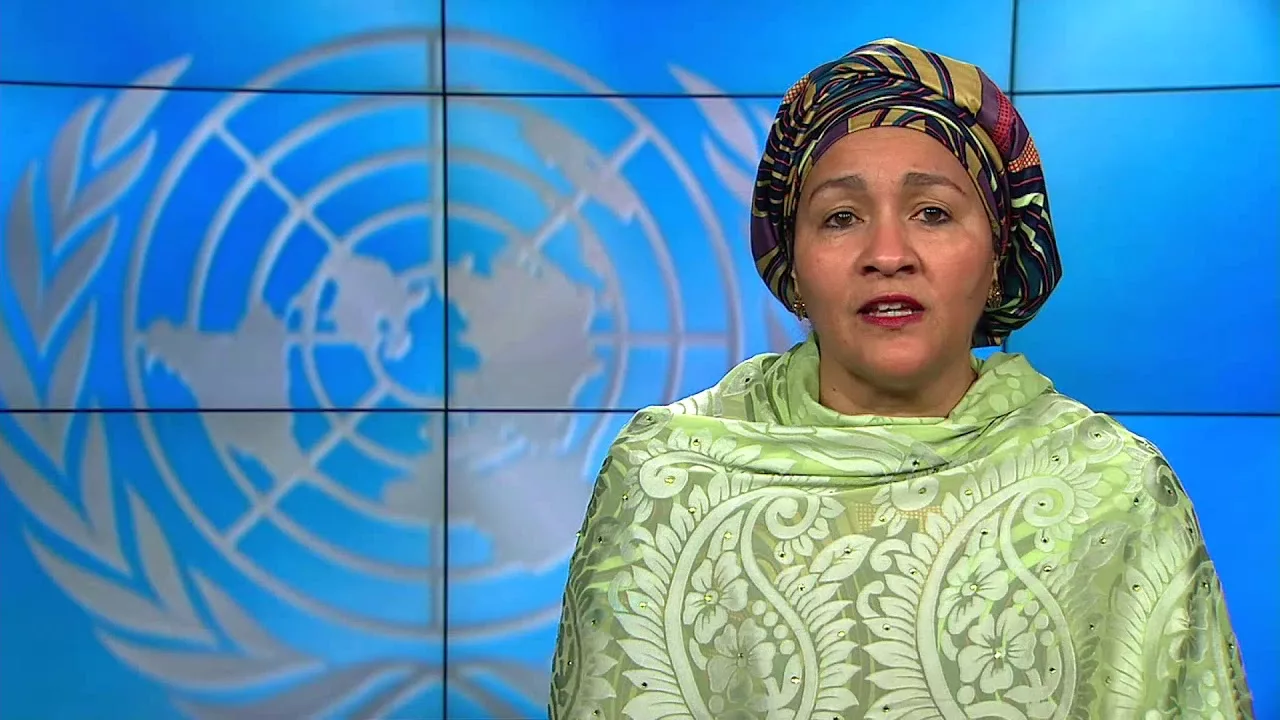 UN Deputy Secretary-General Amina Mohammed during her visit to the Olusegun Obasanjo Leadership Institute in Abeokuta.