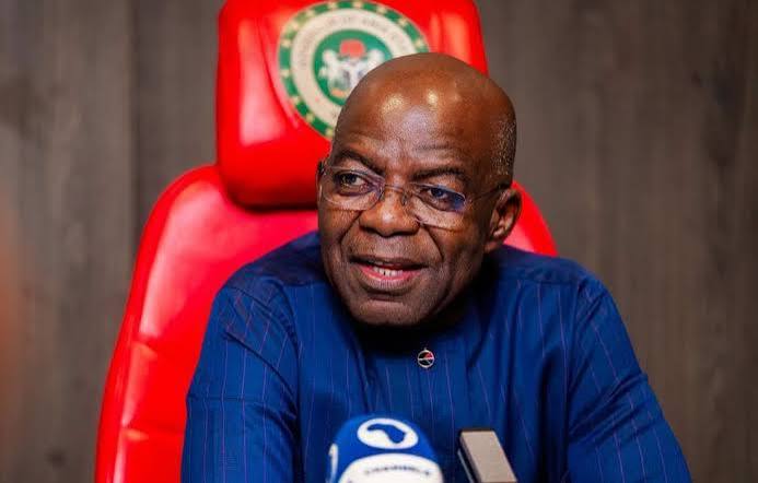 Abia State Governor Alex Otti at the commissioning of ORIS Signature Hotel in Aba