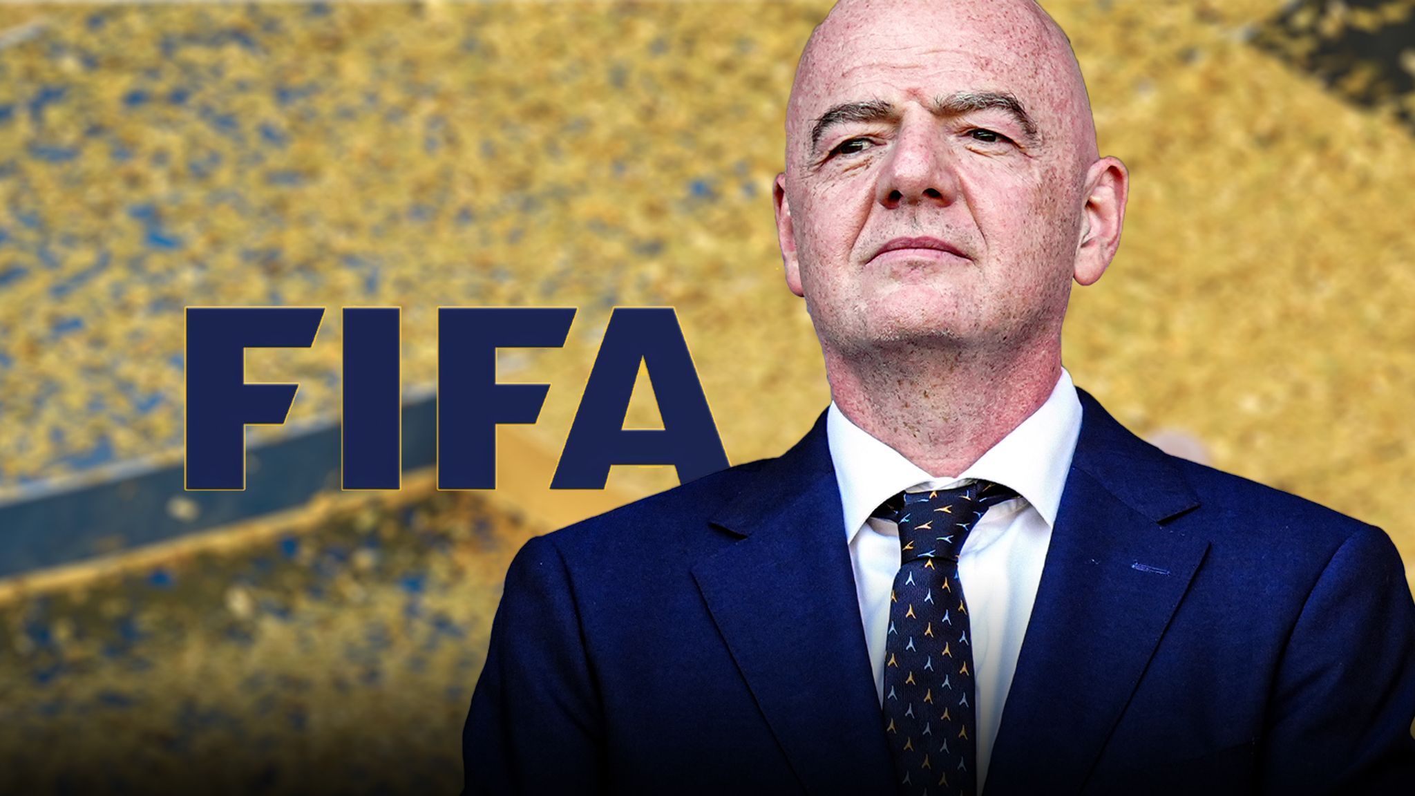 FIFA president Gianni Infantino during a football event