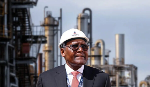 Dangote Refinery IPO signing ceremony in Lagos