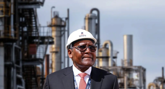 Dangote Refinery IPO signing ceremony in Lagos