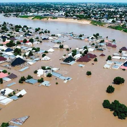 Residents affected by flash flood in Amaegbu Akaeze, Ebonyi State