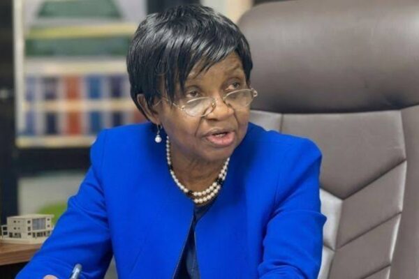 NAFDAC Director-General Moji Adeyeye speaks during a media engagement