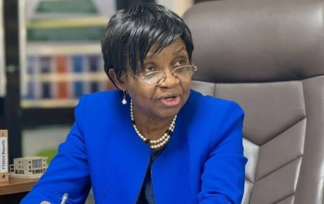NAFDAC Director-General Moji Adeyeye speaks during a media engagement