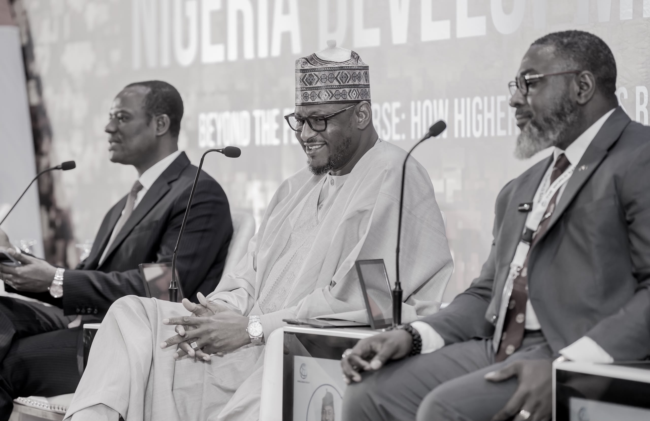 Katsina State Governor Dikko Radda speaking at World Bank Nigeria Development Update in Abuja