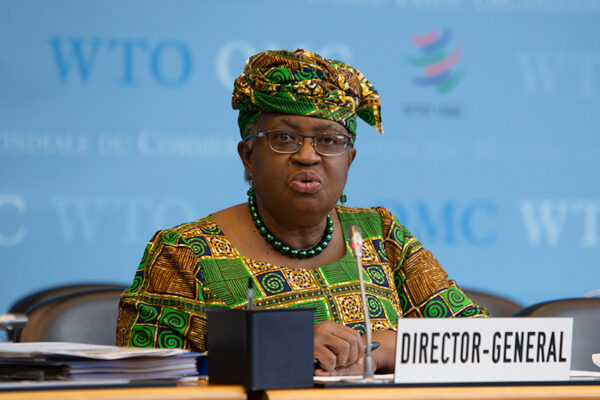 WTO Director-General Ngozi Okonjo-Iweala speaks on global trade resilience and WTO rules