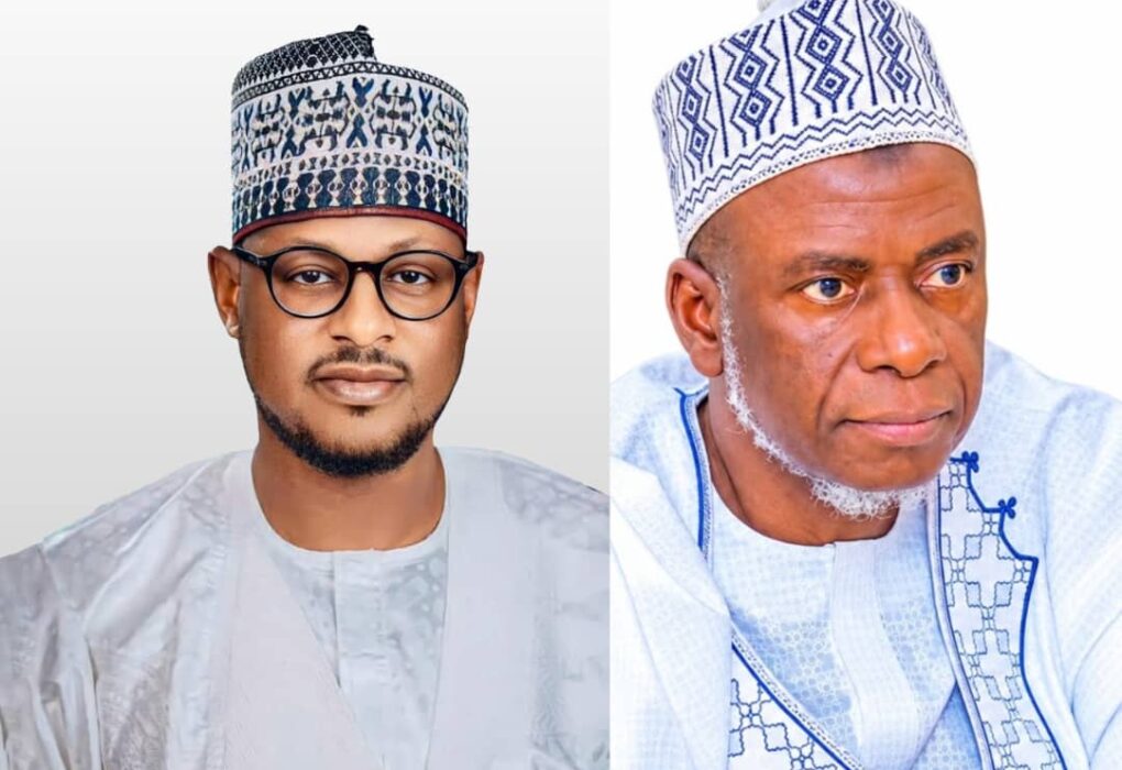 Katsina State Governor Dikko Umaru Radda and Deputy Governor Faruk Lawal Jobe