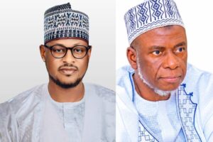 Katsina State Governor Dikko Umaru Radda and Deputy Governor Faruk Lawal Jobe