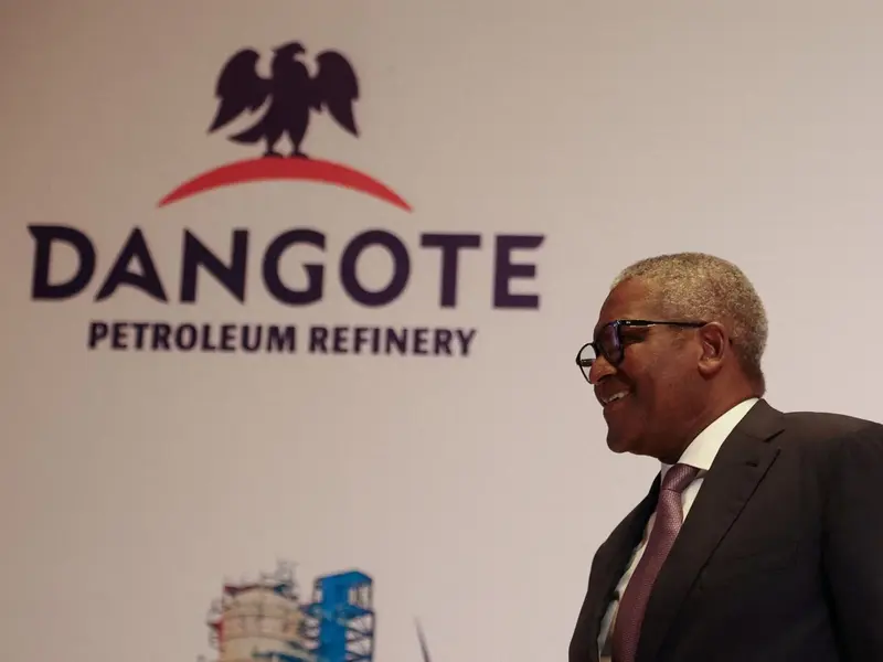 Aliko Dangote announces plans to expand the Dangote Petroleum Refinery to 1.4 million barrels per day by 2029.